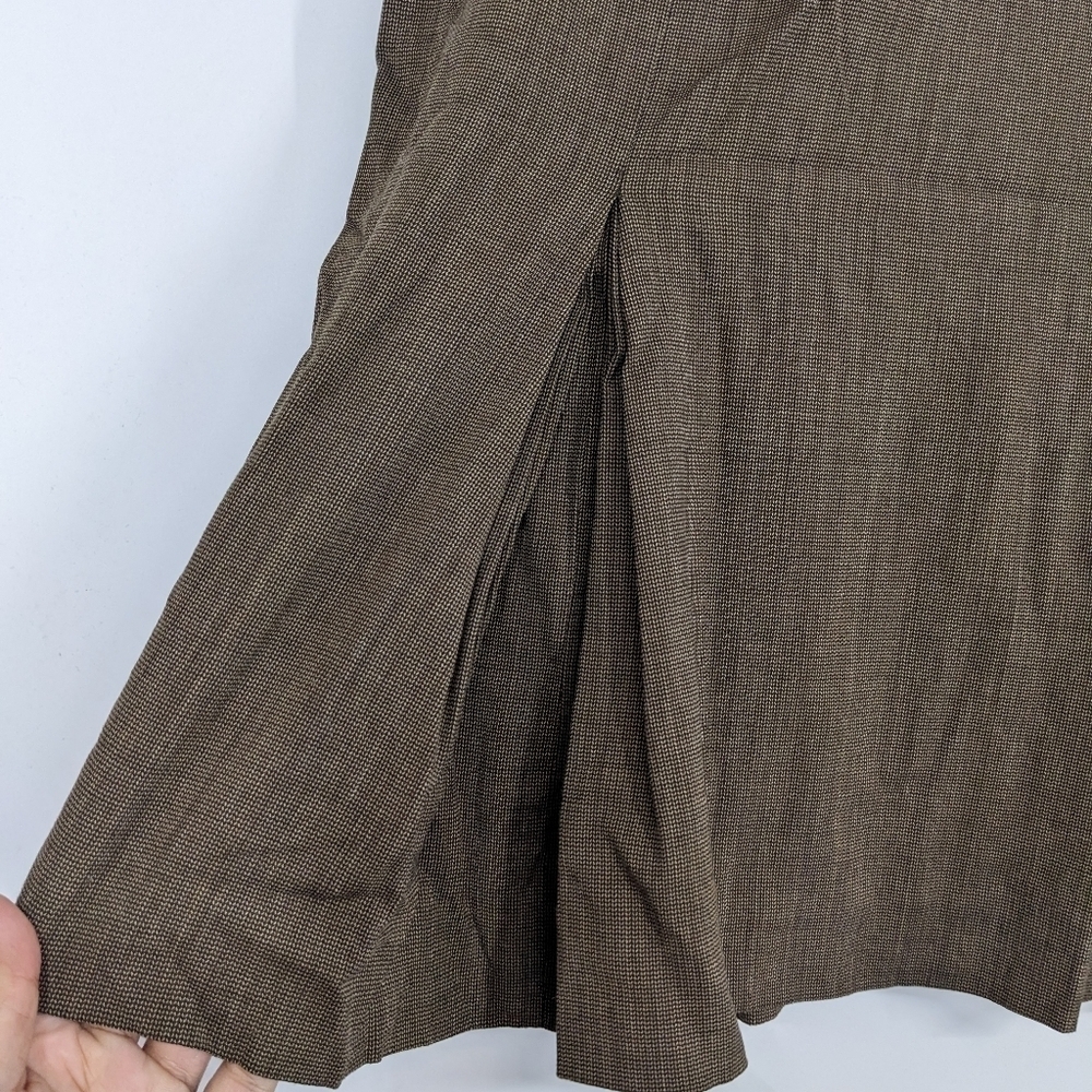 ANNE KLEIN Pleated Aline Skirt - Picture 3 of 6